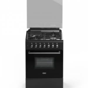 SOLSTAR 60x60 CM, 3 GAS +1 Electric  Black - Image 1