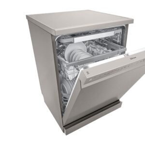 LG QuadWash™ Dishwasher, 14 Place Settings, EasyRack™ Plus, Inverter Direct Drive, Platinum Silver color QuadWash™EasyRack™ PlusInverter Direct DriveThinQ Frequently bought with… - Image 2