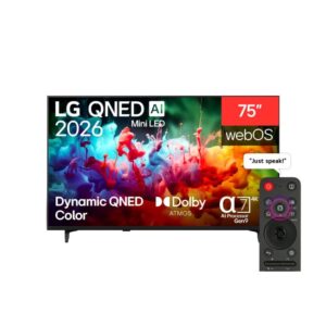 75 inch LG QNED AI Mini LED QNED72 4K Smart TV 2026 | 75QNED72B6T - Image 2