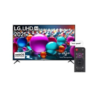 55 inch LG UHD AI UA80 4K Smart TV HDR10 webOS25 - Image 1