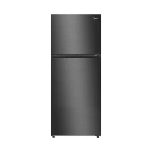 Midea 173L Double Door Refridgerator - Jazz Black - Image 1