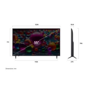 55 inch LG UHD AI UA80 4K Smart TV HDR10 webOS25 - Image 12